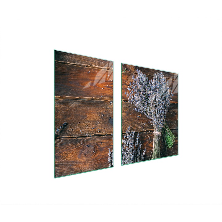 TMK ArtDeko 40x60x52cm, többszínű, minden főzőlaphoz védőüveg és vágódeszka