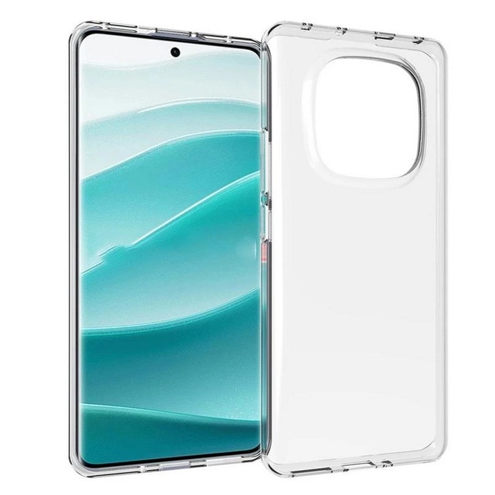 Husă de telefon compatibilă cu Xiaomi Poco X7 5G - husă de silicon transparentă