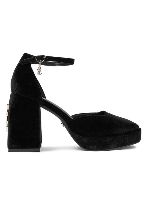 Pantofi dama, Juicy Couture, textil, negru