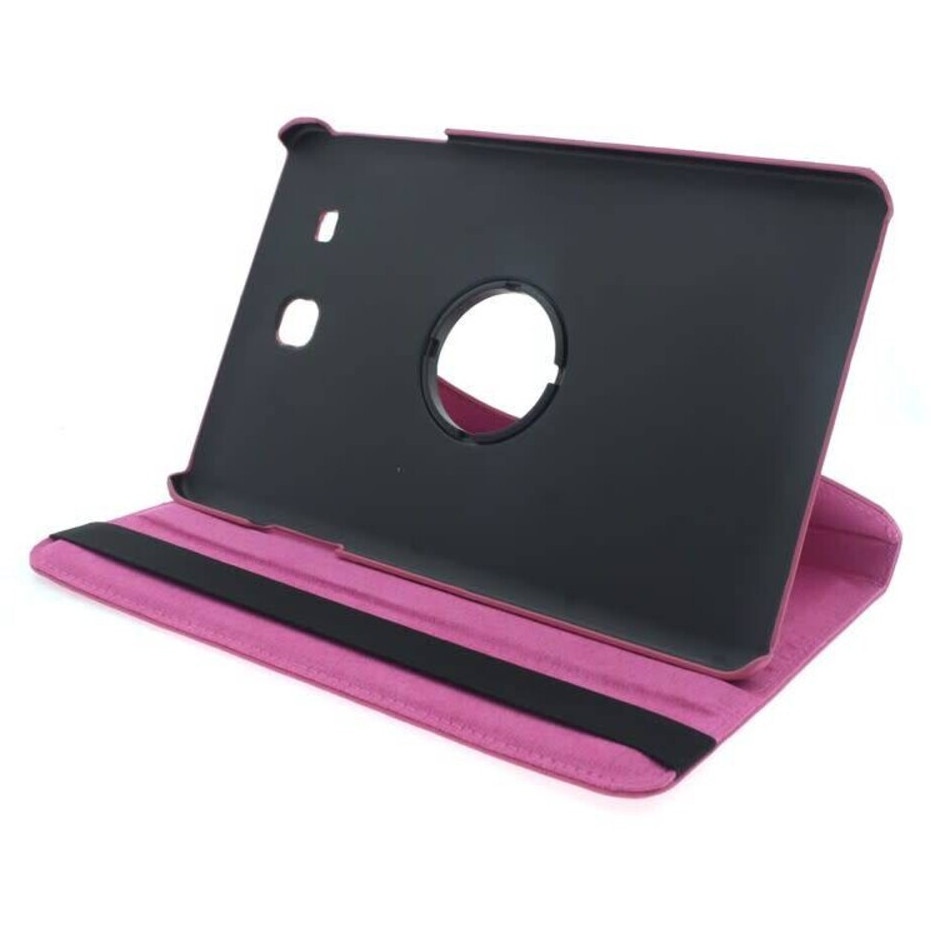 Husa tabletă compatibilă cu Samsung Galaxy Tab E 9.6 T560, piele sintetică, pliabilă