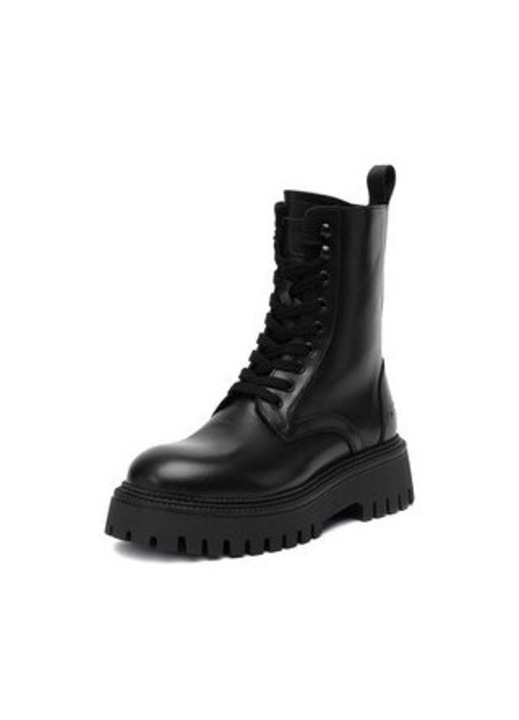 Ghete dama G Star Raw, model EO-GEDIZ-8092, piele naturala, Negru