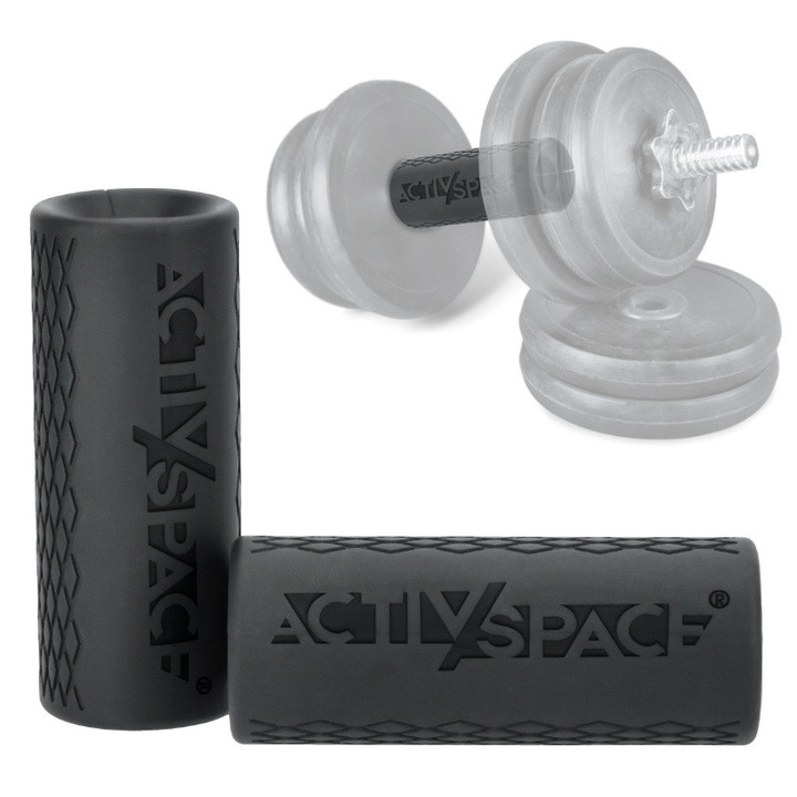 Név: 2 db rúd támasztó készlet, ACTIV SPACE, fekete, 12.5cm, a markolat erősségének javítására