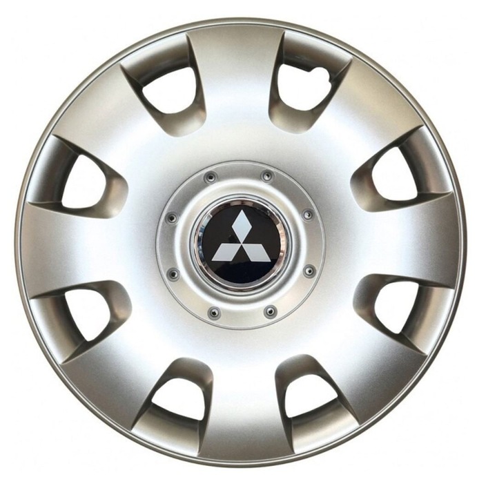 Set capace roți R15, Universal, cod 304, plastic, 15 inch, mulțicolor