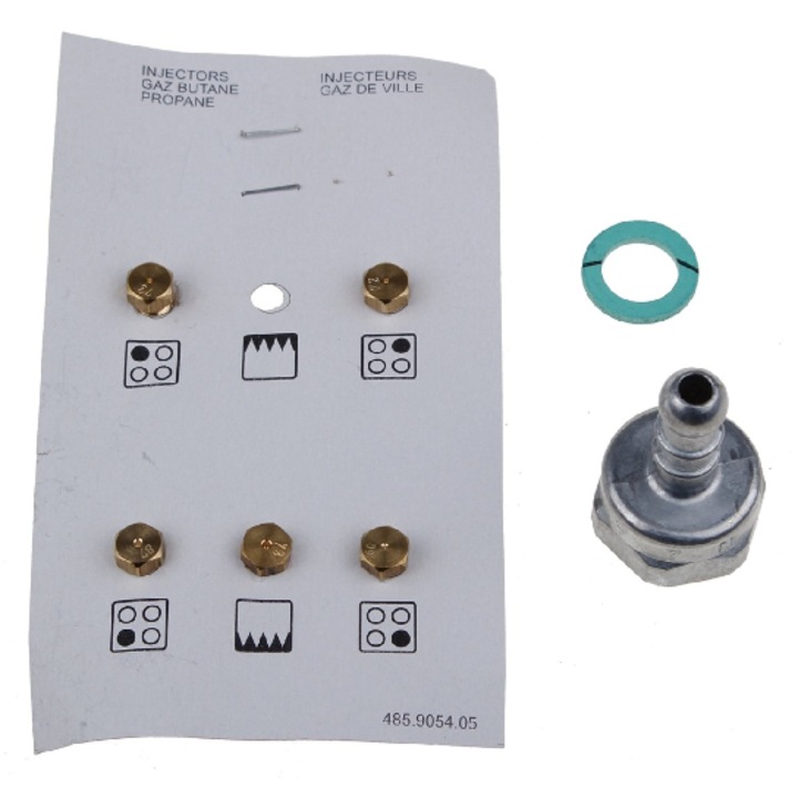 Set de injectoare Beko pentru butan G30, cod 4431910056, pentru plită/cuptor