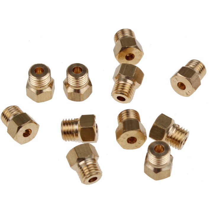 Set injectoare gaz natural Whirlpool G20/25, cod 480121103646, pentru plită/cuptor