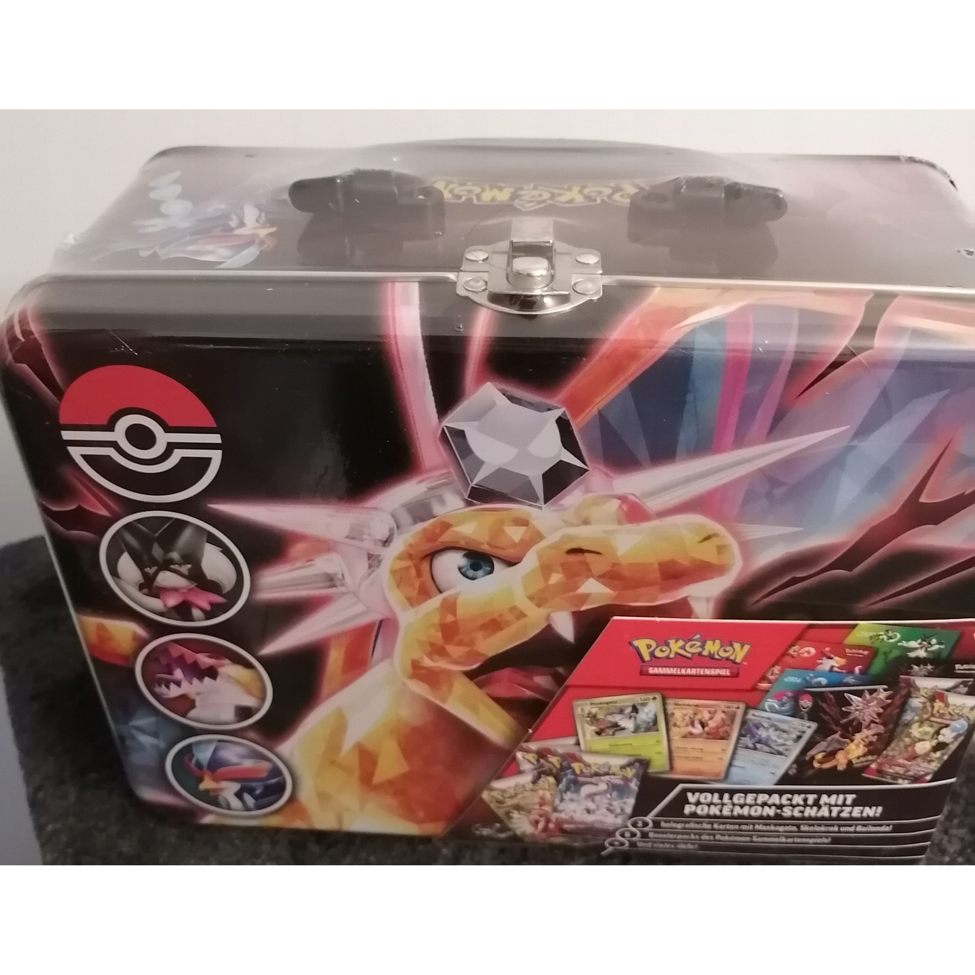 Cufar Colectionar Pokemon TCG, 6 booster, 3 carti promo foil