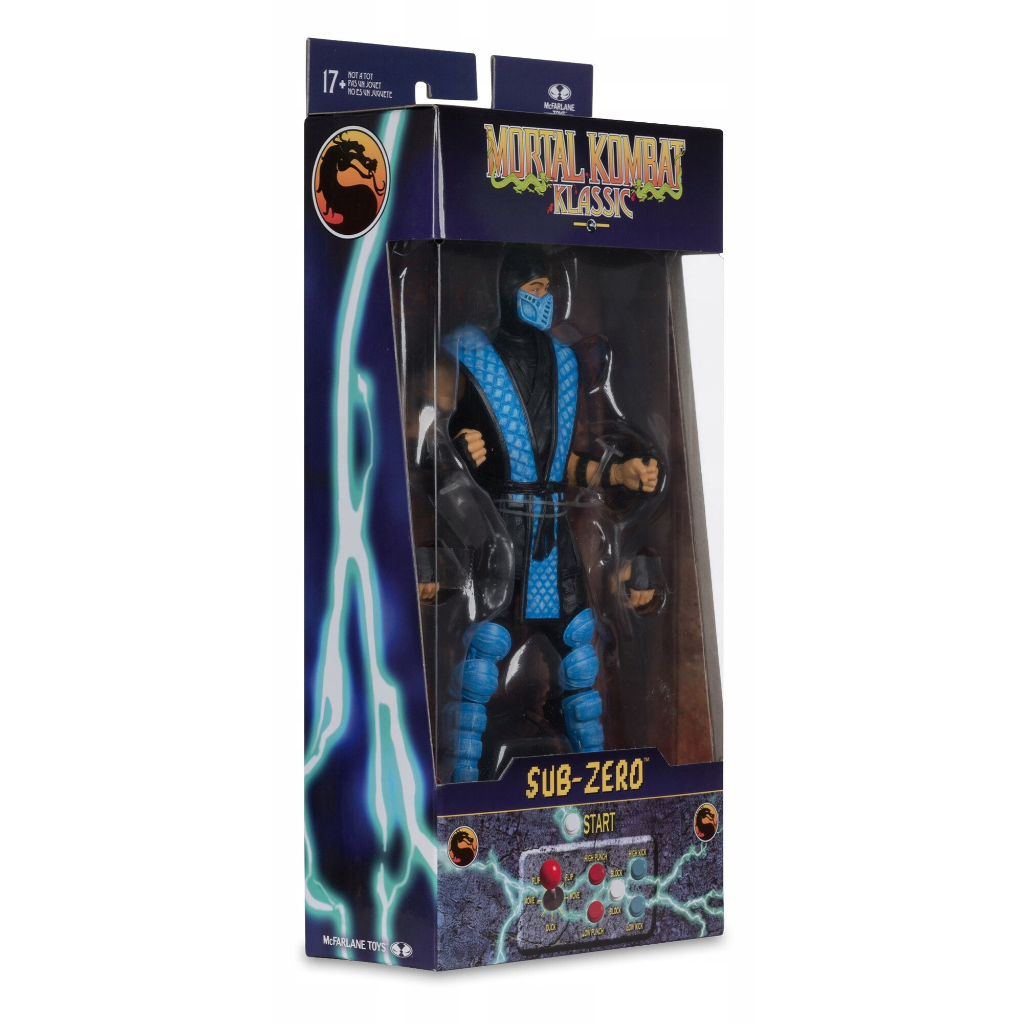 Figurina colectionara Sub-Zero, Mcfarlane, Mortal Kombat - eMAG.ro