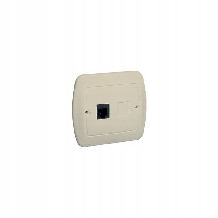 Телефонен изход RJ12 Бежов Simon Akord 1XRJ12