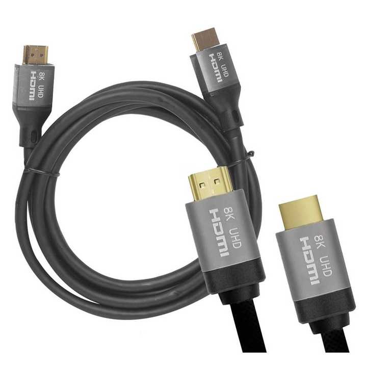 Cablu LXHD211, HDMI(m), ULTRA HD 8K, 48GB/S, 1m