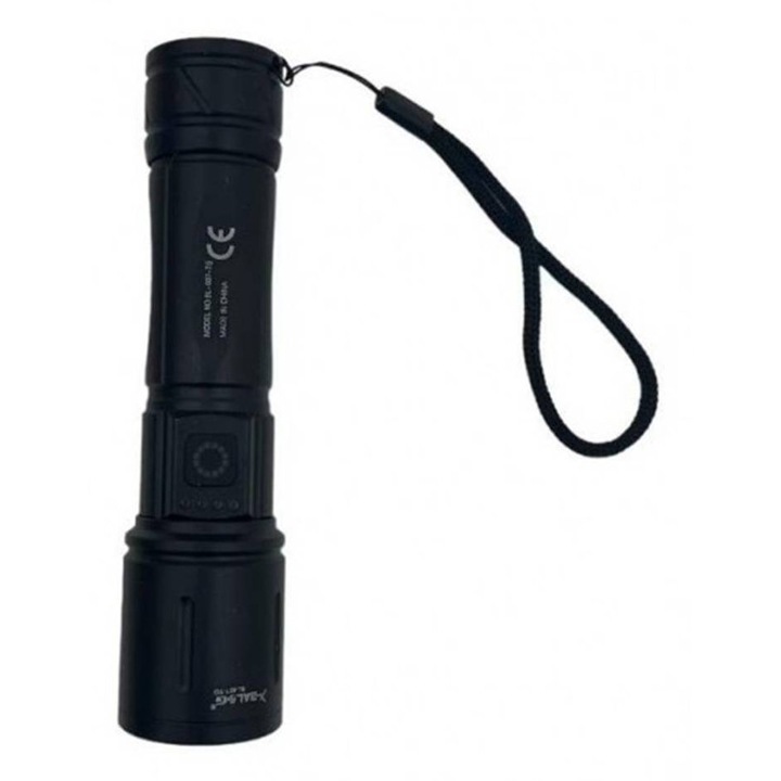 Фенер FA-607-TG, LED, Акумулаторна батерия 26650, Касета батерии, 3 степени, 5W