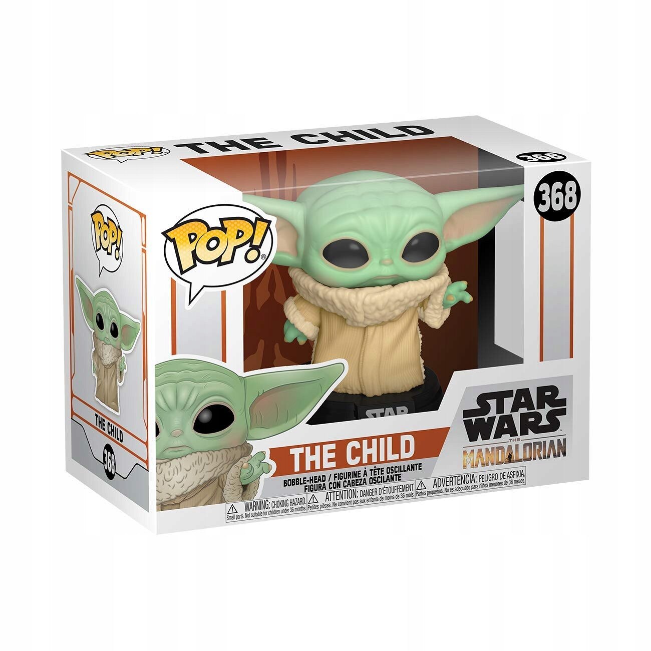Figurina Star Wars Mandalorian The Child, 9cm, multicolor - eMAG.ro