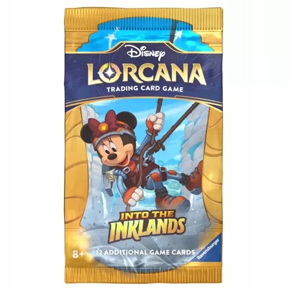 Disney Lorcana - Into The Inklands - Set cadou, 2 carti Jumbo, 2