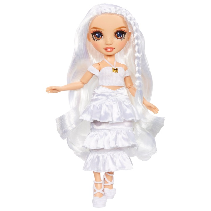 Papusa Rainbow High Watercolor & Create, 28cm, set cu accesorii