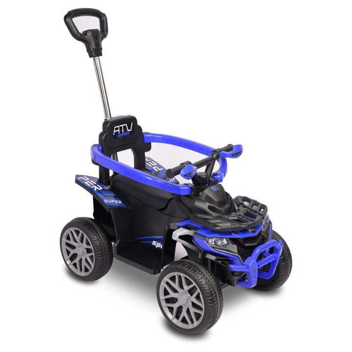 Ride On Car, TOYZ, Totyogó Baba Tolható Autó, Hangos Játékok, Movix Kék