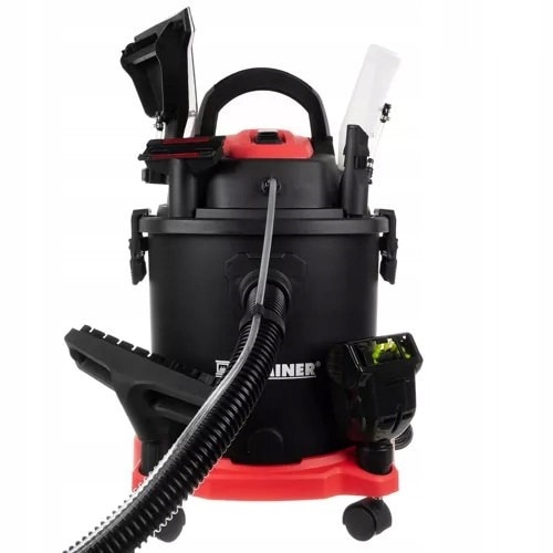 Aspirator industrial Kaminer 3 în 1 pentru tapiterie și covoare, negru