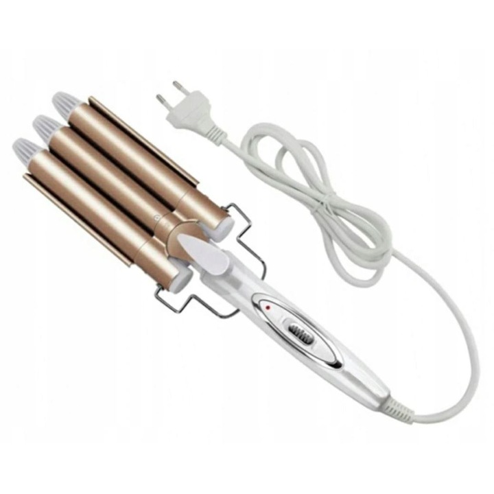 Ondulator multifunctional, Przydasie.pl, 3 role ceramice, 2 trepte de temperatura, 30 secunde incalzire rapida