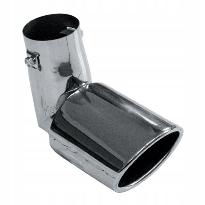 KW-798 kipufogócső, 34-52mm, krómozott, szett