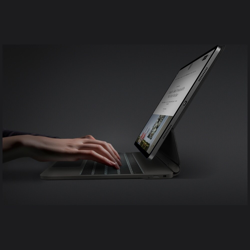 Husa cu tastatura UNIQ Venno Pro compatibila cu iPad Pro 11 inch 2024, Negru