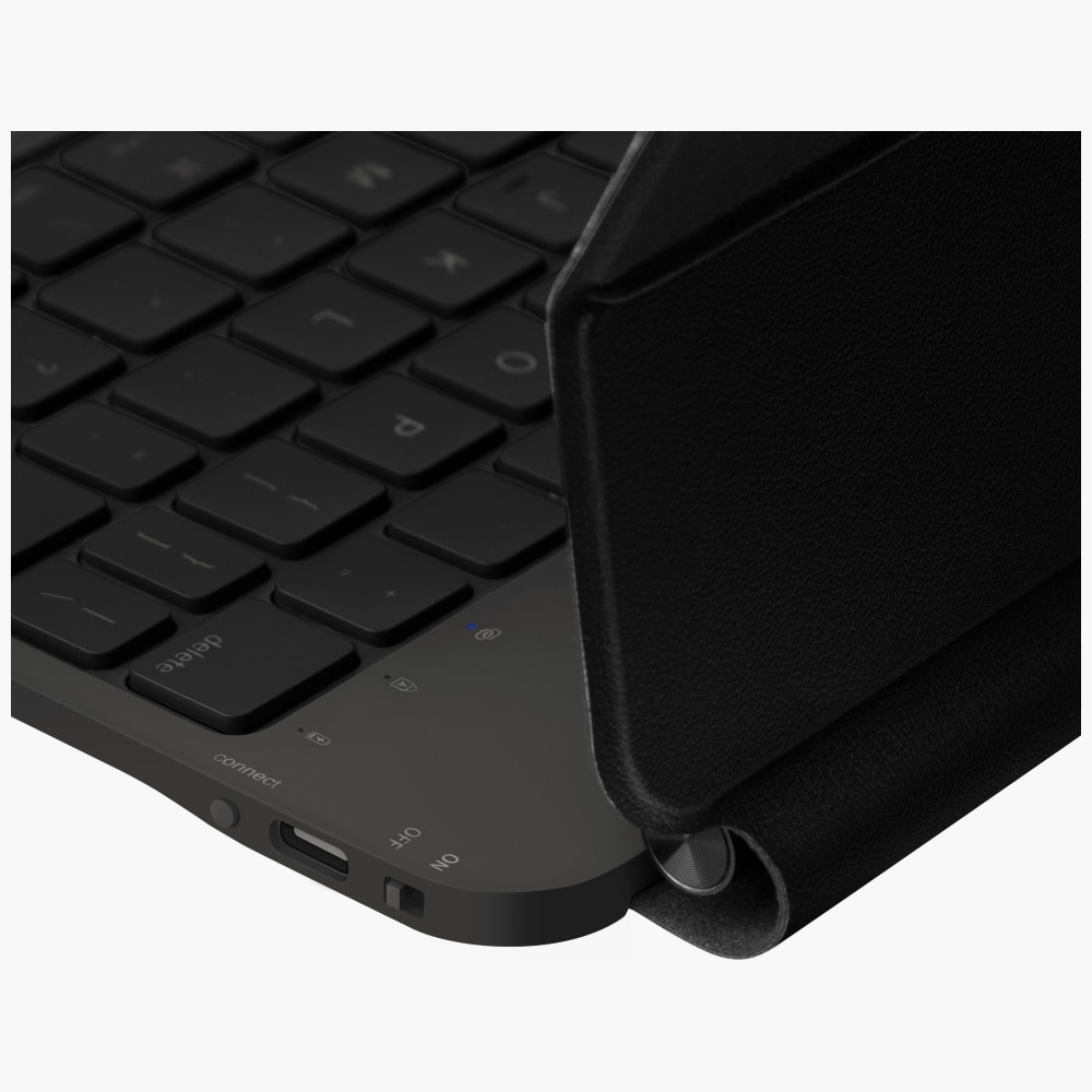 Husa cu tastatura UNIQ Venno Pro compatibila cu iPad Pro 11 inch 2024, Negru