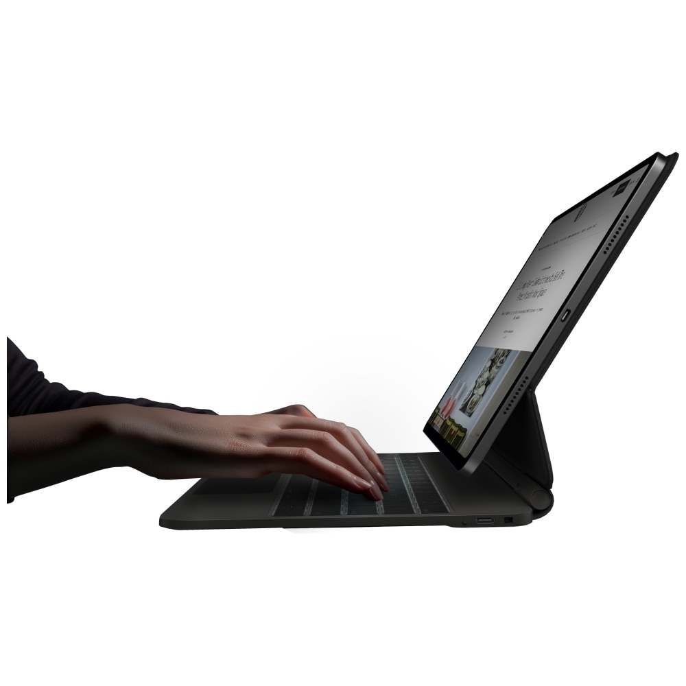 Husa cu tastatura UNIQ Venno Pro compatibila cu iPad Pro 11 inch 2024, Negru