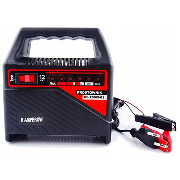 Redresor auto DBautomotive HB-1206S-GS 6V/12V 6A, 20-120 Ah