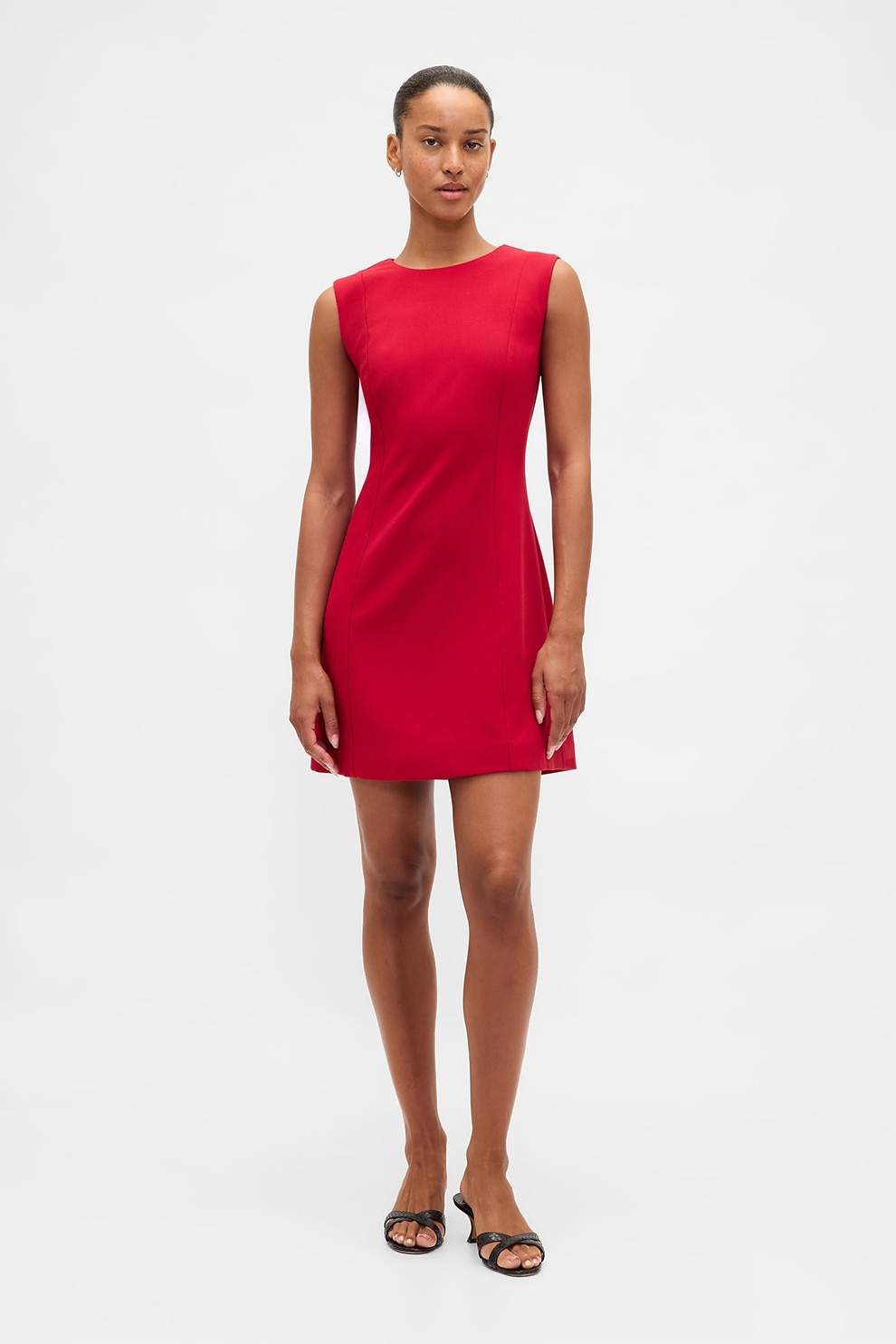 GAP, Rochie scurta fara maneci, Rosu, S