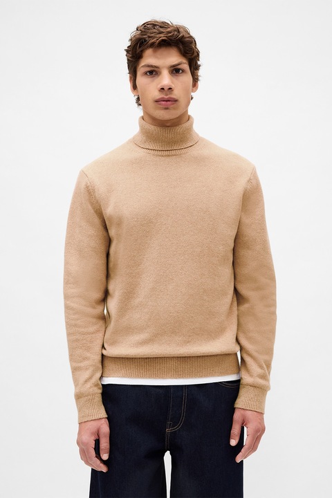 GAP, Пуловер с поло, Бежов