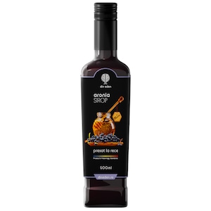 Sirop de aronia cu miere presat la rece, Din Eden, 500ml