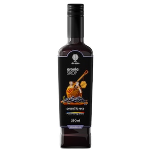 Sirop de aronia cu miere presat la rece, Din Eden, 250ml