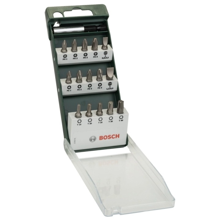 BOSCH Set capete de insurubare, mixte, 16 bucati