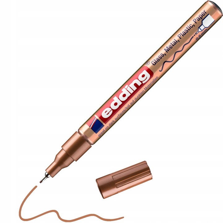 Marker ulei Edding 780, cupru, 0.8mm, 1 bucată
