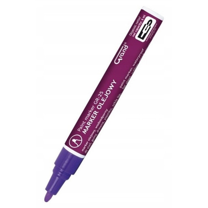 Marker Ulei Grand GR-25, Lila, 1, 8-2, 8 mm
