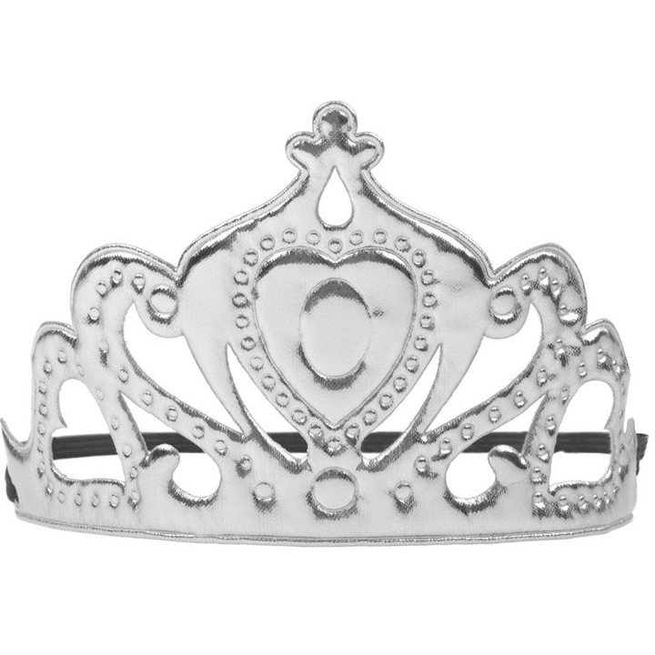 Ezüst tiara hercegnőknek, ARPEX, univerzális méret