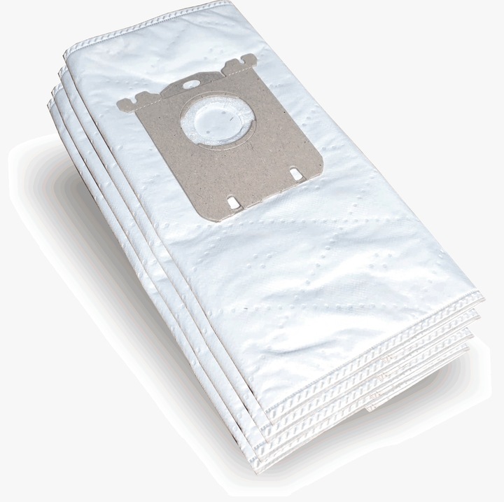 Set 4 Saci aspirator 158B microfibra compatibili modele AEG / Electrolux / Hanseatic / MioStar / Philips / Privileg / Progress / Qilive / Satrap / Tornado / Volta / Xavax / Zanussi