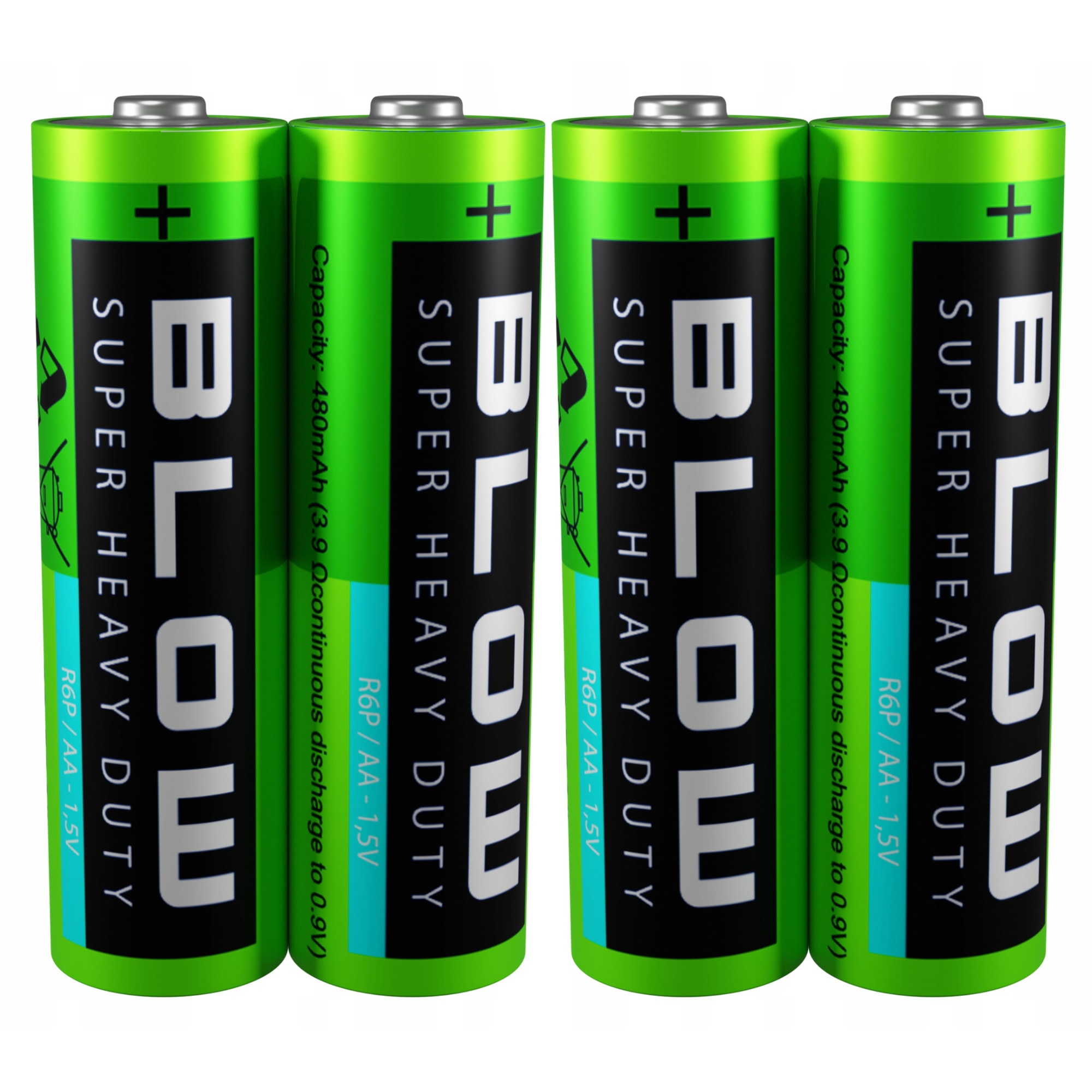 Set 480x Baterii AA R6 Blow SUPER HEAVY DUTY 1,5V - eMAG.ro