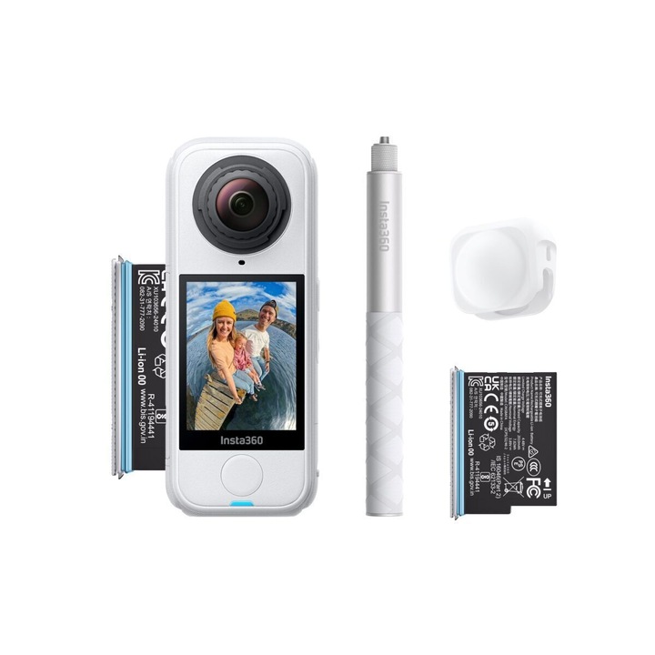 Camera de actiune X4 Air, Insta360, 8K, Wi-Fi, 2290 mAh, 135 min, 360°
