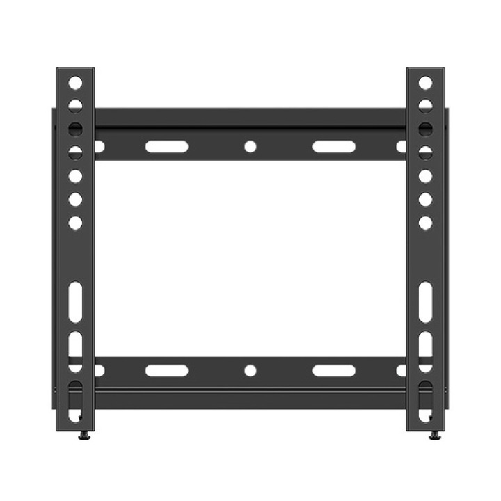 Универсална фиксирана стойка за телевизор SANUS, диагонал 19"-40" (48-101 см), макс. 16 кг, минималистичен дизайн, лесен за инсталиране, черен
