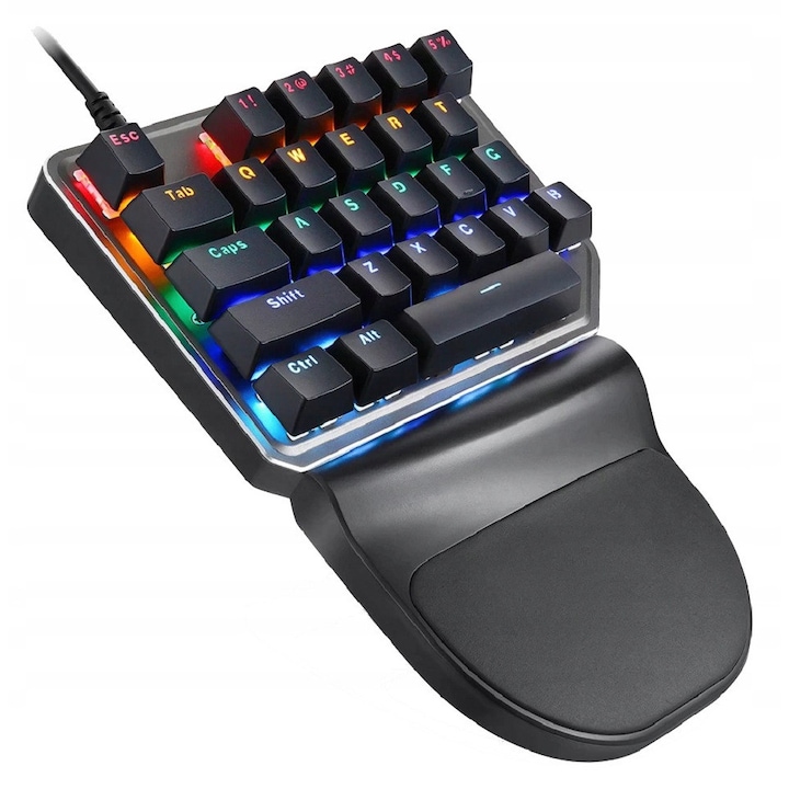 Kit tastatura si mouse wireless Kensington Profit Low-Profile K75230UK, tastatura wireless 104 taste, mouse wireless 1200dpi, Negru
