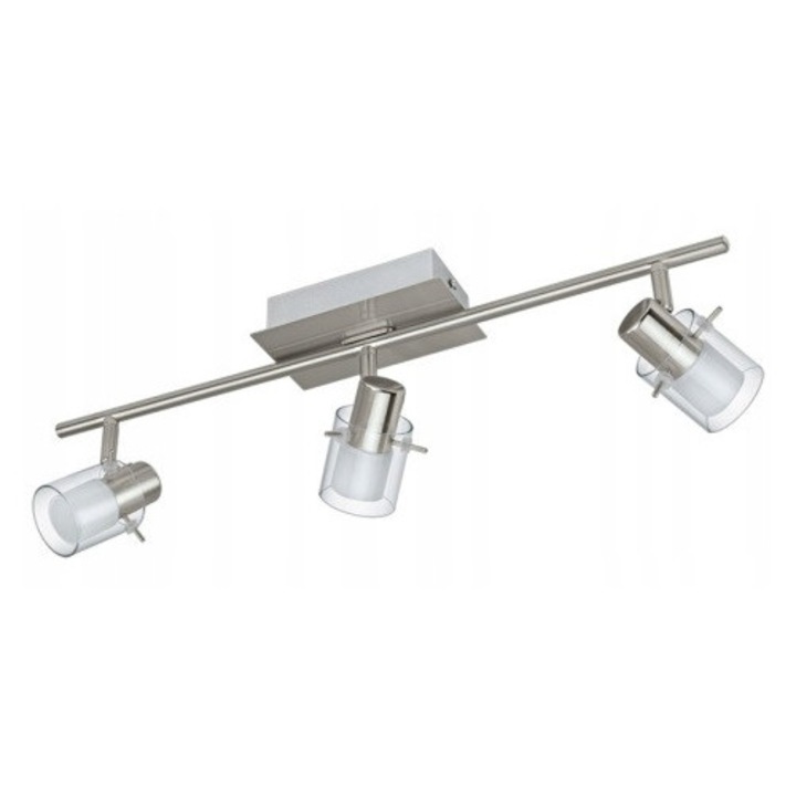 Spot Eglo Sparano, 3 surse lumina LED, alb, 58.5x9x16cm