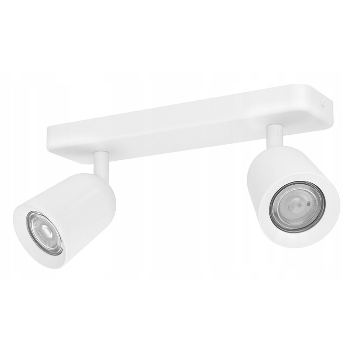 Spot EGLO CAMALDOLI alb, 2xGU10, orientabil, 300x45x115mm