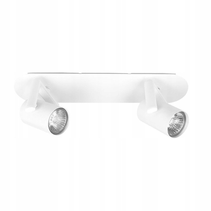 Spot reflector Italux Vincent, alb mat, doua becuri GU10, 32x14.4x8cm