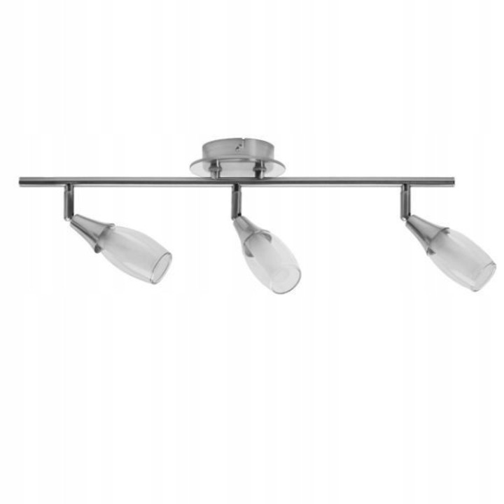 Spot LED KANLUX Hali 3I, 3x20W G9, Crom, orientabil, protectie IP20