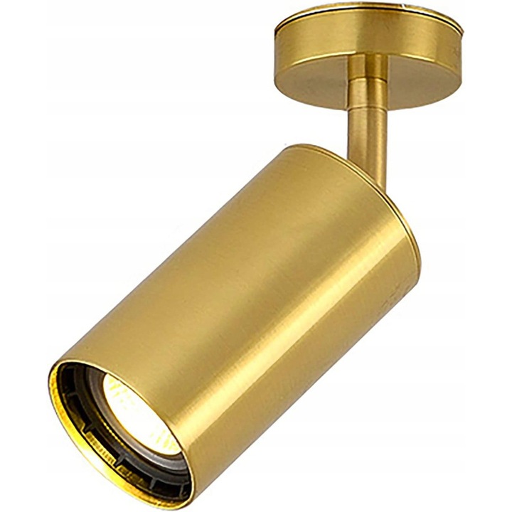 Spot LED Tuba MAYTONI, 1 Punct Luminos, Aur Deschis, 19.5x6.5x7cm