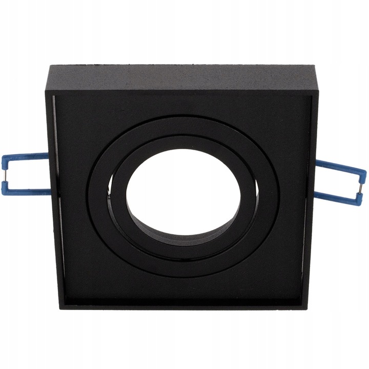 Spot LED négyzet alakú Lumiled Midi, fekete, 12V, 20mm, állítható, beltéri
