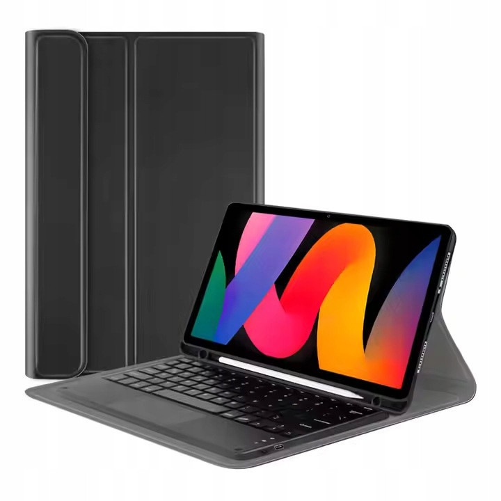 Husa cu tastatura Bluetooth si Touchpad pentru tableta, compatibil cu Xiaomi Pad 7 / 7 PRO, negru
