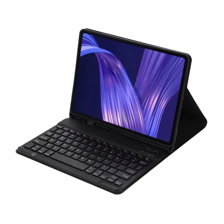 Etui Smartcase cu Klawiatura Bluetooth pentru iPad Pro 11" 2024, negru, set