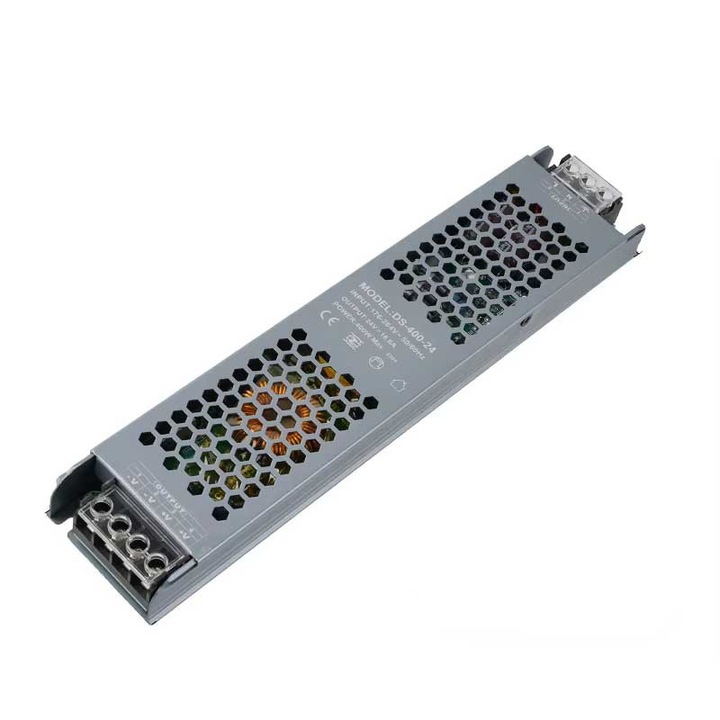 Sursa de alimentare 24V, 16.6A, 400W, design slim, stabilizata