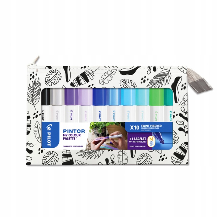 Комплект маркери Pilot Pintor, многофункционални, многоцветни, 3D
