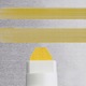 Marker metalic Sakura, grosime 10mm, galben intens, profesional, corp din aluminiu