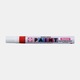 Marker permanent Sakura, roșu, vârf mediu 2mm, corp din aluminiu